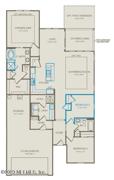74 Hickory Pine Dr Street St. Augustine, FL 32092 - Photo 43 of 43 Mystique Floorplan