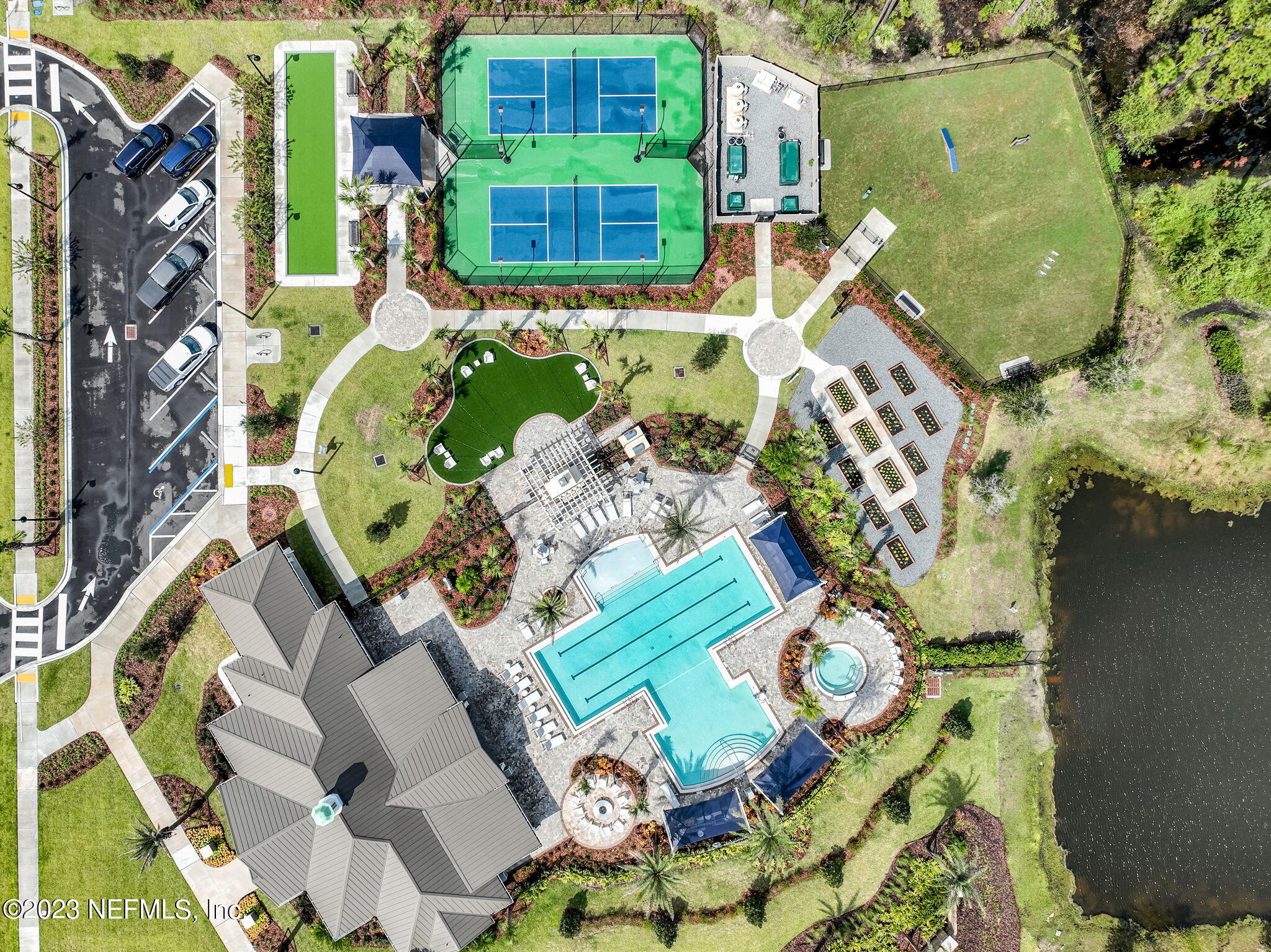 74 Hickory Pine Dr Street St. Augustine, FL 32092 - Photo 42 of 43 Summer Bay at Grand Oaks Ariel View