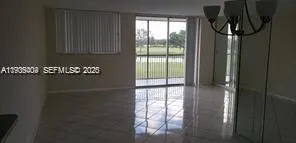 a view of a balcony with outside space