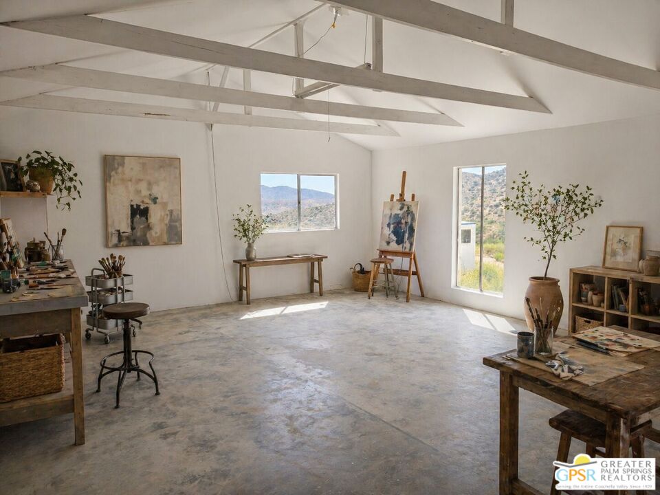 49760 Big Morongo Canyon Road Morongo Valley, CA 92256 - Photo 33 of 47 a livingroom with furniture and a window