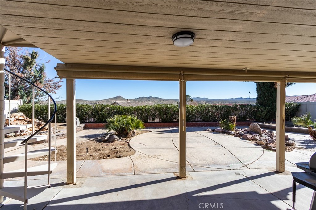 26489 Bluewater Road Helendale, CA 92342 - Photo 47 of 62 a view of a patio