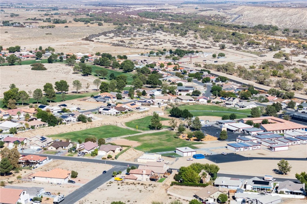26489 Bluewater Road Helendale, CA 92342 - Photo 61 of 62 an aerial view of residential houses with outdoor space