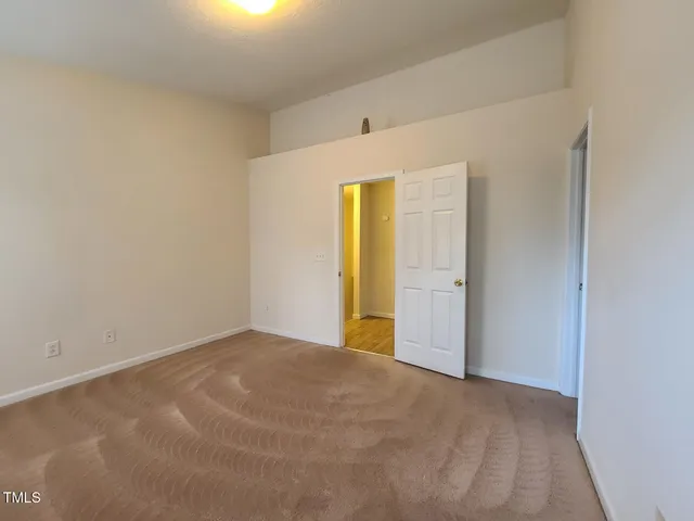 a view of empty room