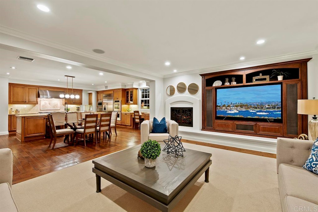 3220 Sitio Montecillo Carlsbad, CA 92009 - Photo 14 of 48 a living room with furniture and a flat screen tv