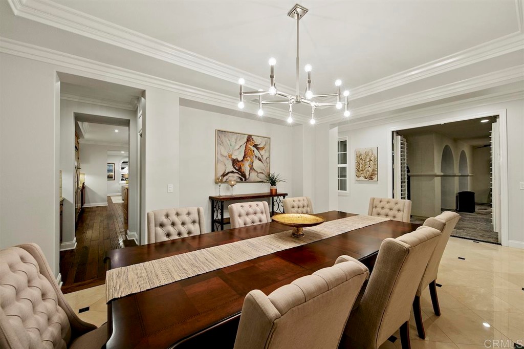 3220 Sitio Montecillo Carlsbad, CA 92009 - Photo 8 of 48 a outdoor space with furniture and a chandelier