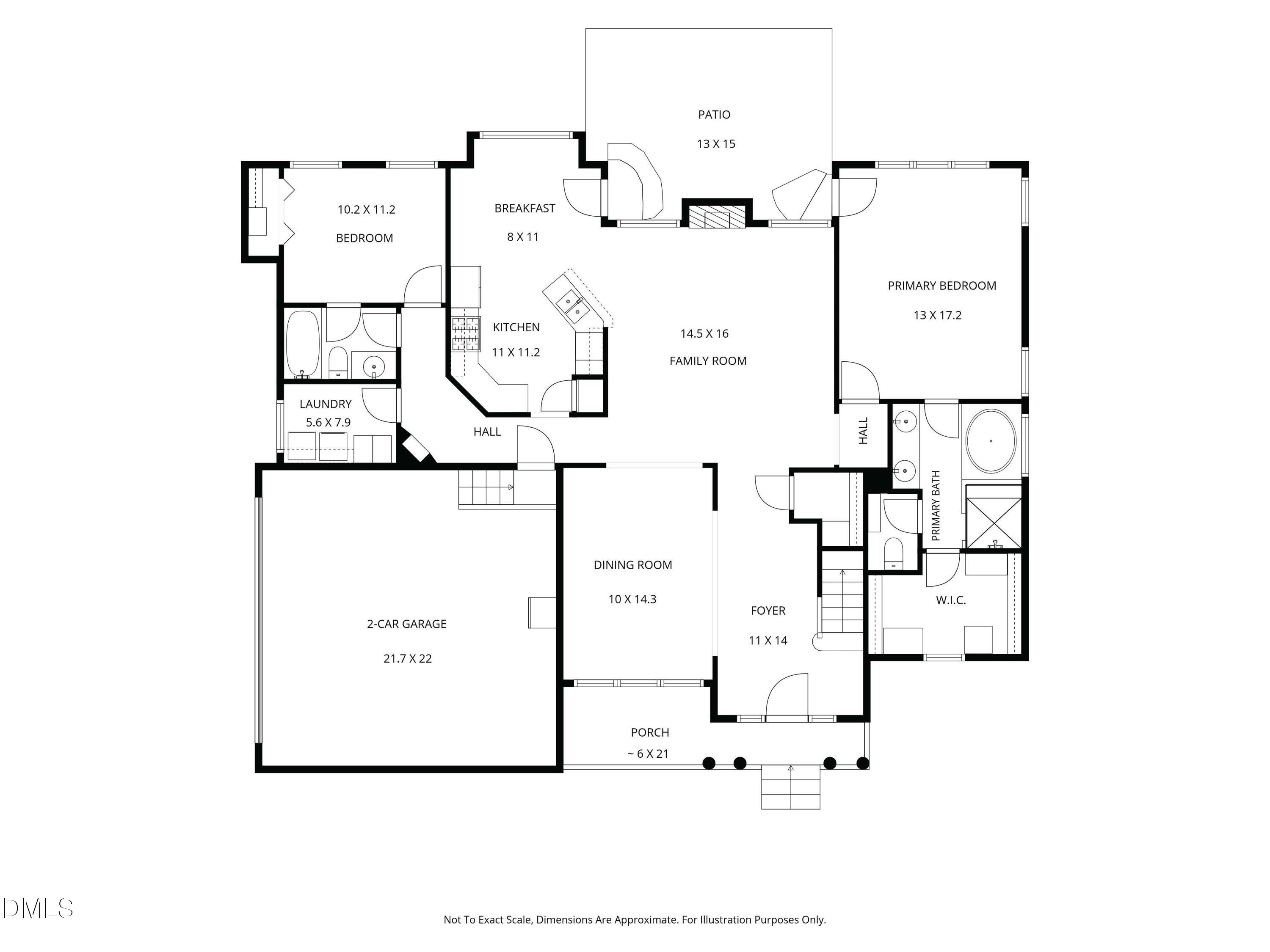 8113 Last Oak Court Raleigh, NC 27613 - Photo 17 of 53 8113 Last Oak sketch_Page_2