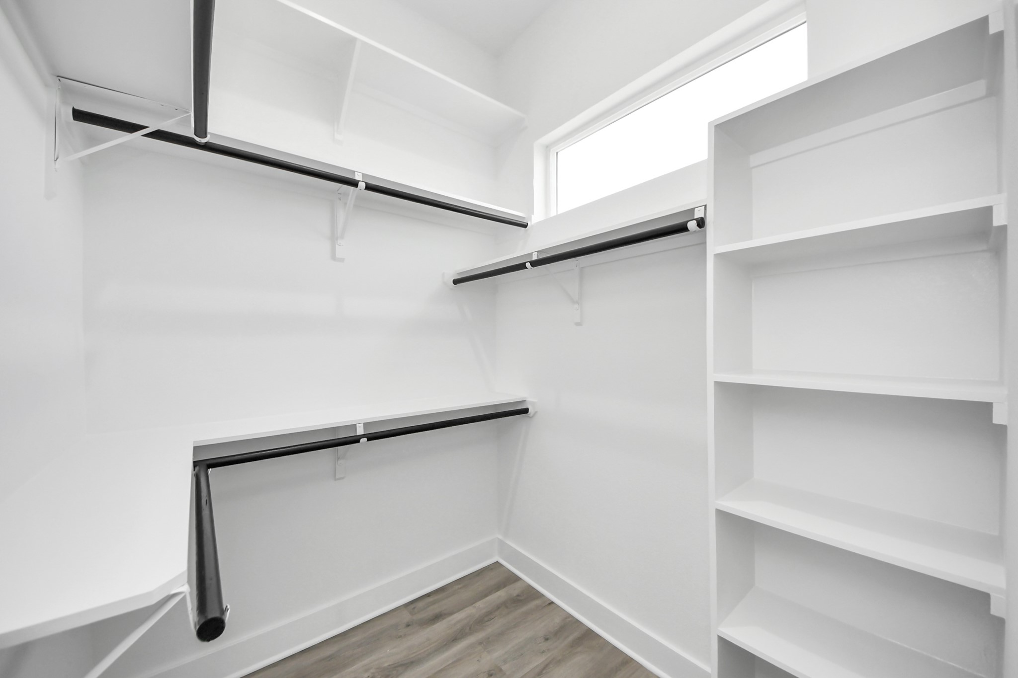 8533 Amadwe Street, Unit A Houston, TX 77051 - Photo 25 of 36 a view of an empty walk in closet