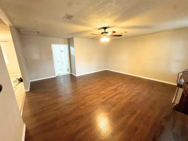 wooden floor in an empty room