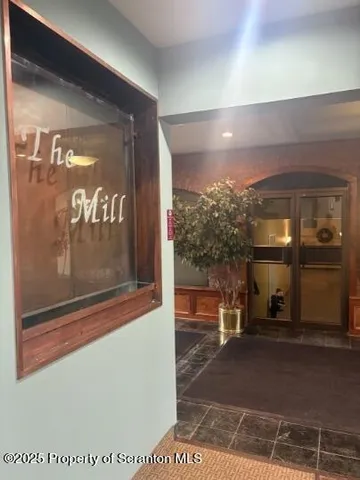 a view of front door