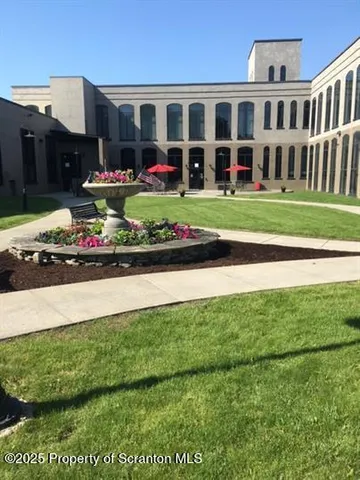 a view of a city street