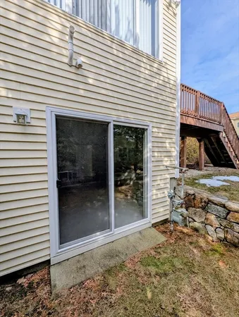 a view of a house with a balcony