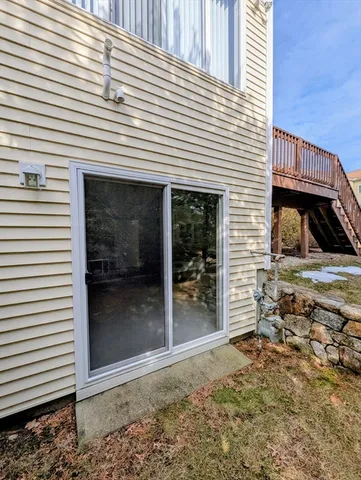 a view of a house with a balcony
