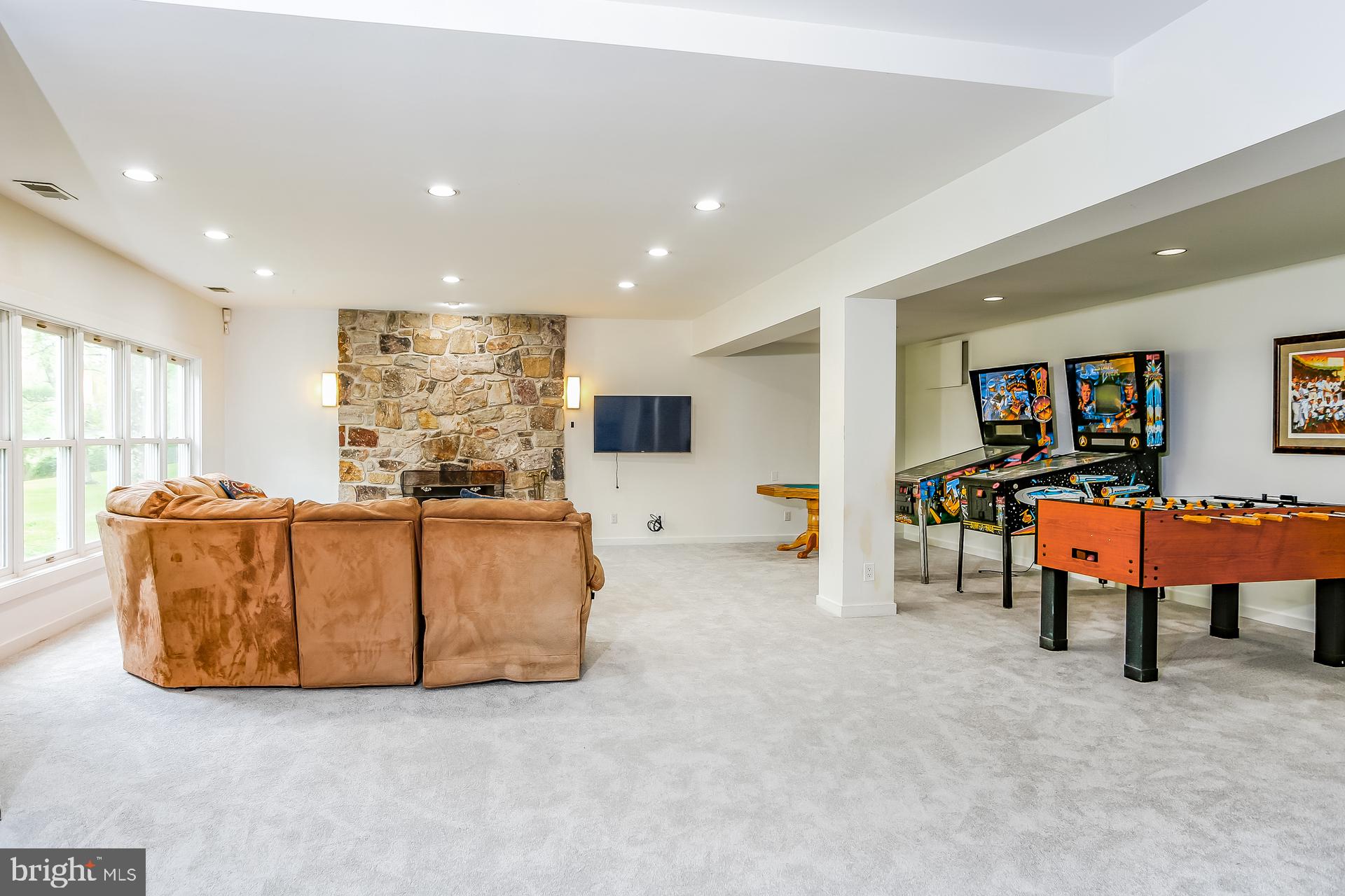 2 East Spring Oak Circle Oak Circle, PA 19063 - Photo 40 of 55 Gaming area & view of the pool