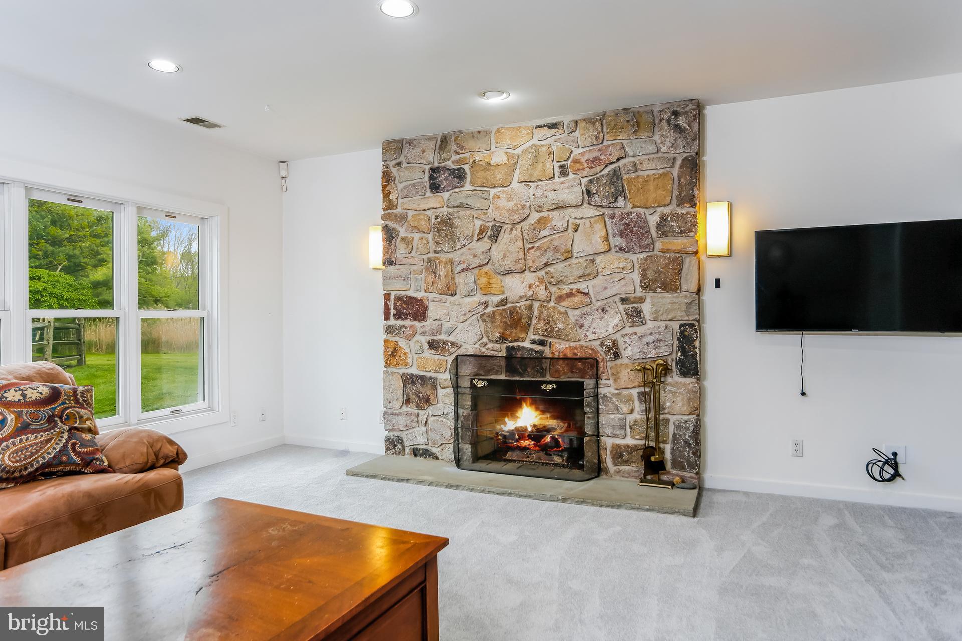 2 East Spring Oak Circle Oak Circle, PA 19063 - Photo 41 of 55 Real stone fireplace