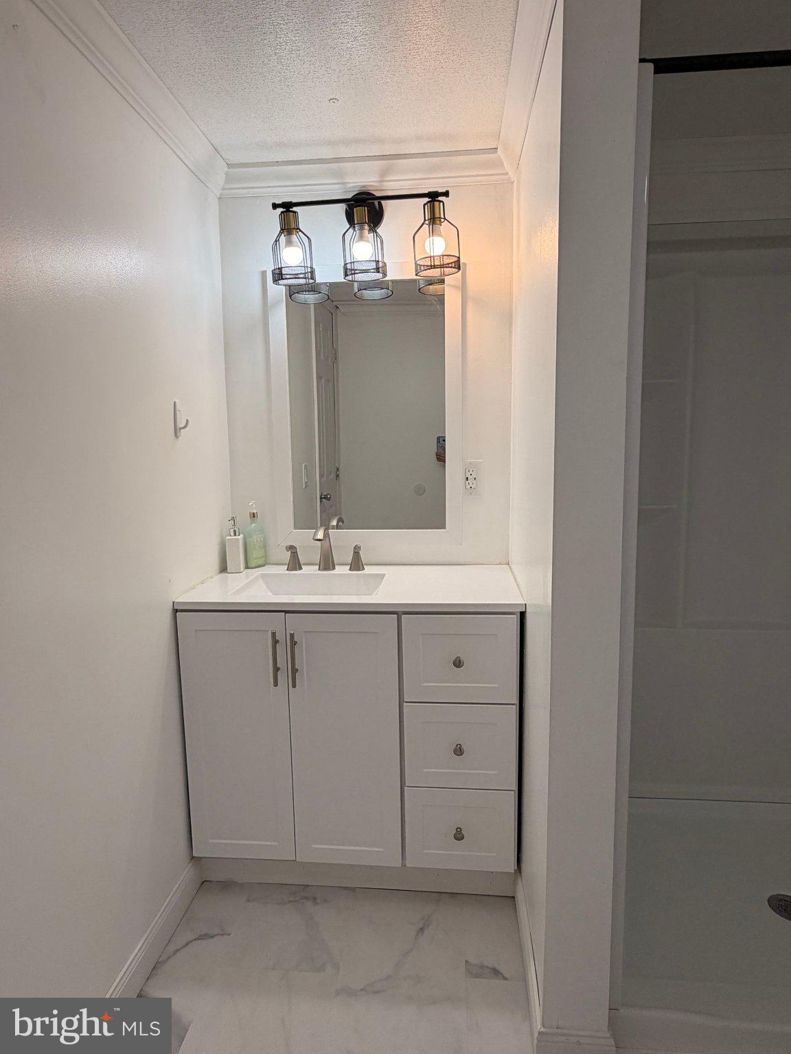 24 Carpenter Street, Unit 24 Dover, DE 19901 - Photo 10 of 27 Sleek modern bathroom with elegant lighting.
