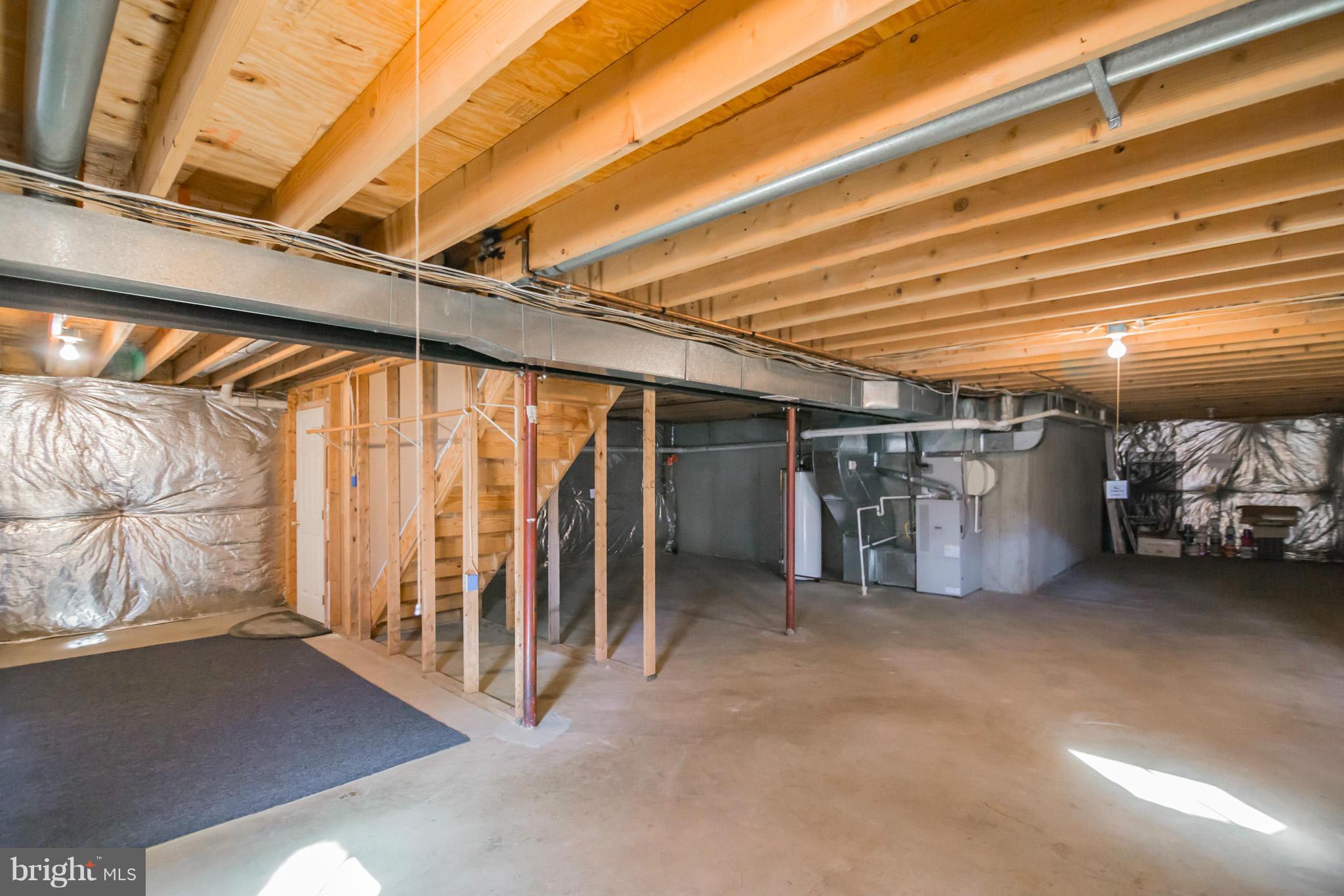 1766 Rochester Street Crofton, MD 21114 - Photo 26 of 30 Full Unfinished Basement