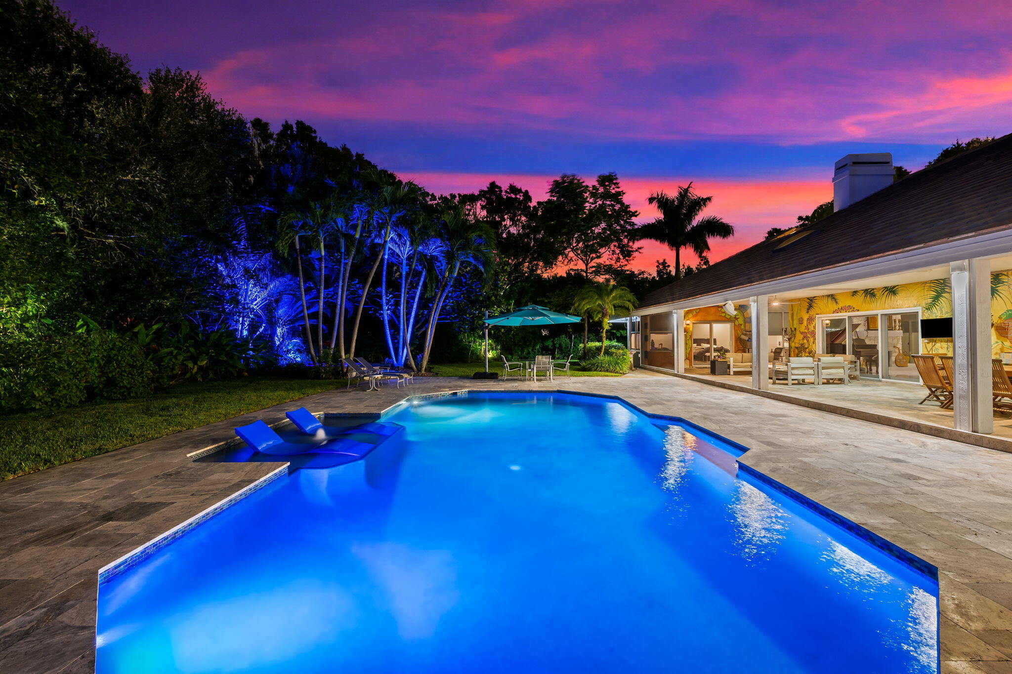 17888 Fieldbrook Circle East Boca Raton, FL 33496 - Photo 47 of 68 a view of swimming pool with outdoor seating