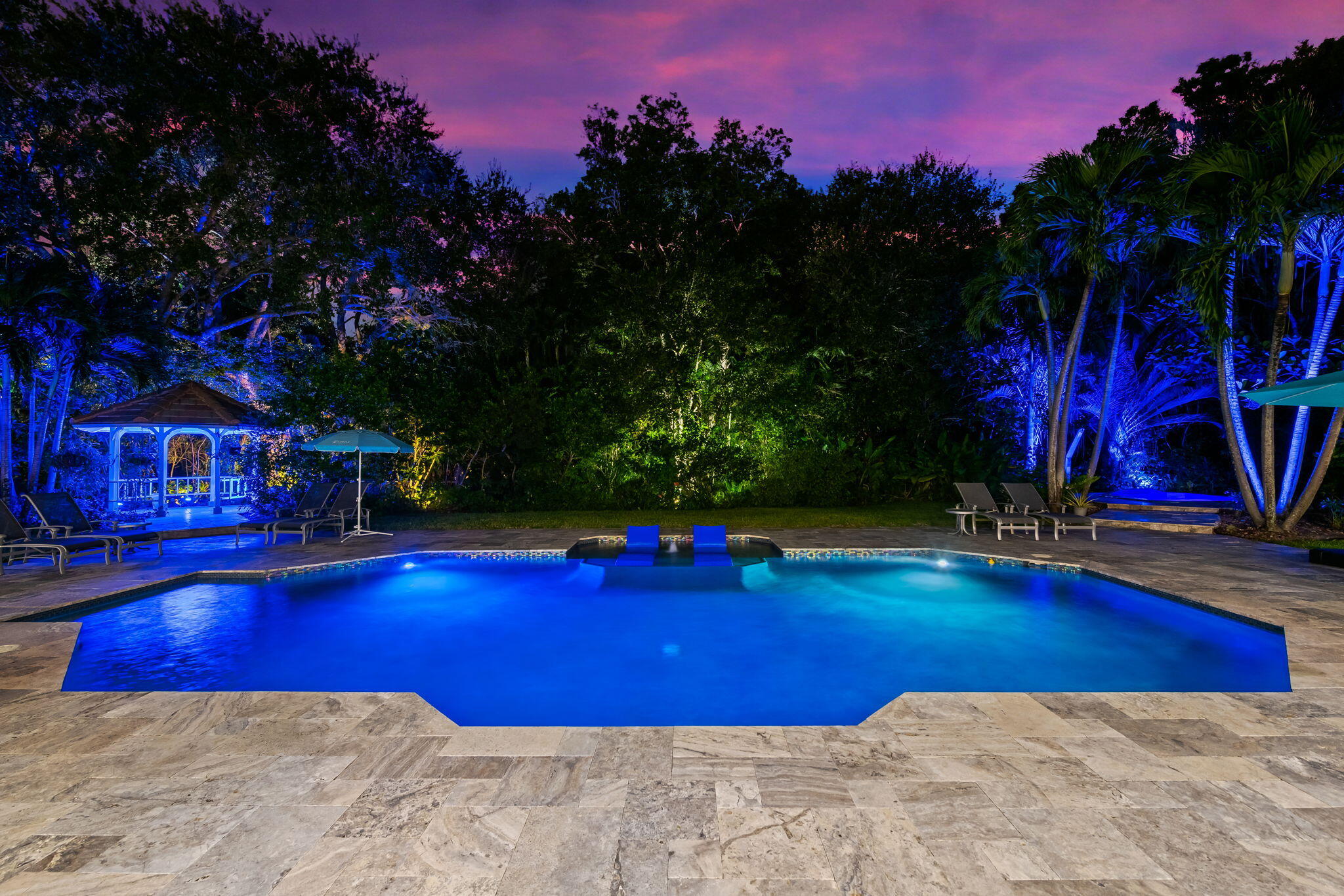 17888 Fieldbrook Circle East Boca Raton, FL 33496 - Photo 5 of 68 a view of a swimming pool with an outdoor space and seating area