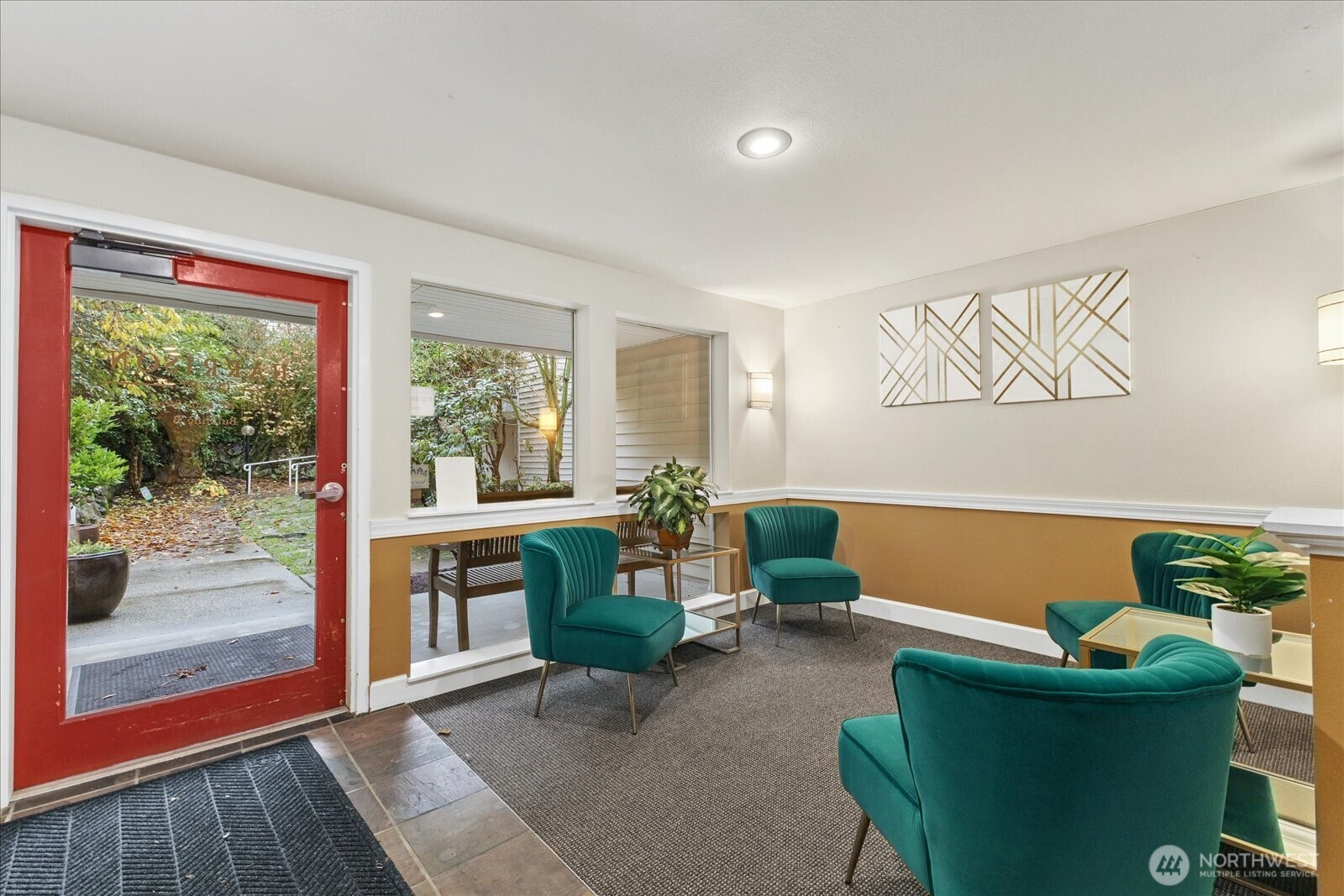 132 Northeast 95th Street, Unit B309 Seattle, WA 98115 - Photo 3 of 24 a living room with furniture and a large window