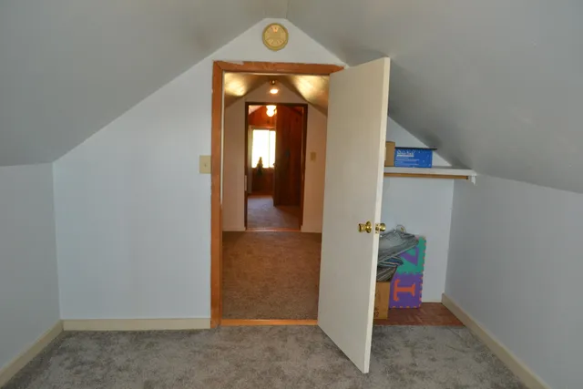 a view of a glass door