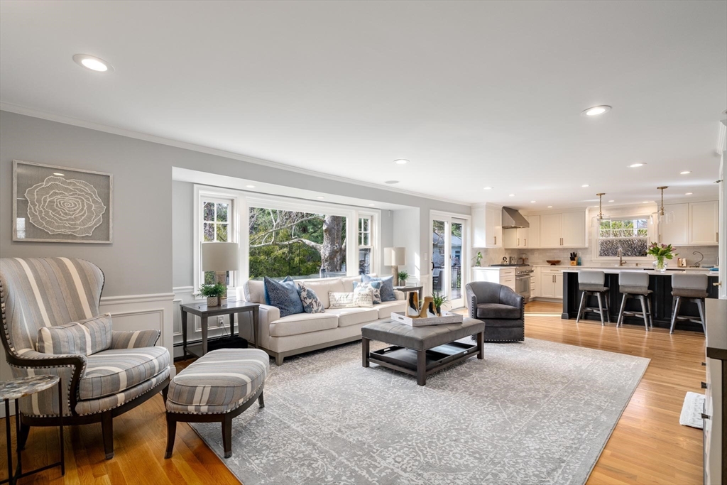 4 Pond Brook Circle Weston, MA 02493 - Photo 4 of 35 a living room with furniture and a large window