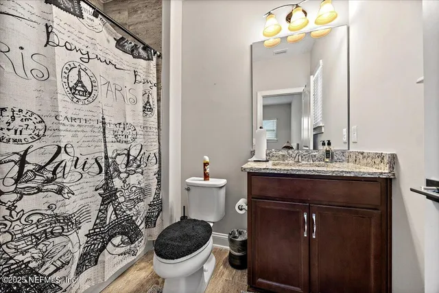 a bathroom with a sink and a toilet