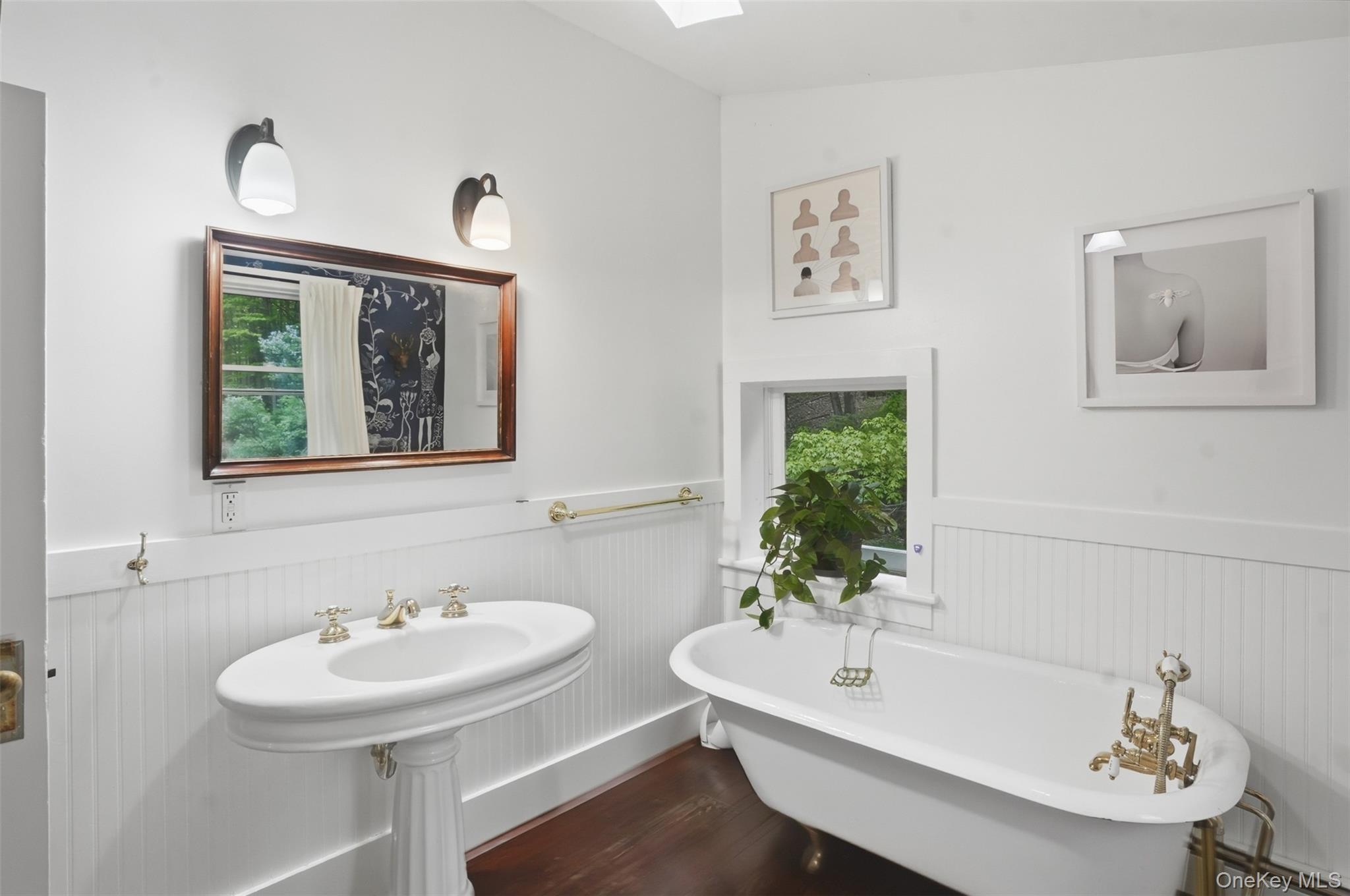 726 Wittenberg Road Mount Tremper, NY 12457 - Photo 23 of 32 a bathroom with a sink and a mirror