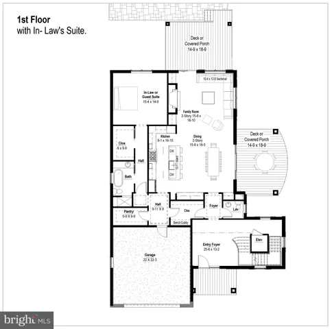 a picture of a floor plan