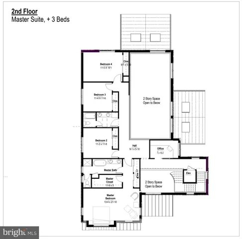 a picture of a bench in a white building