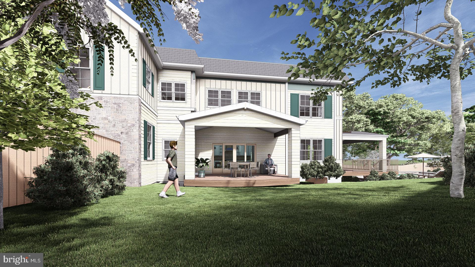 3609 Gradyville Road Newtown Square, PA 19073 - Photo 10 of 21 a front view of a house with garden and trees