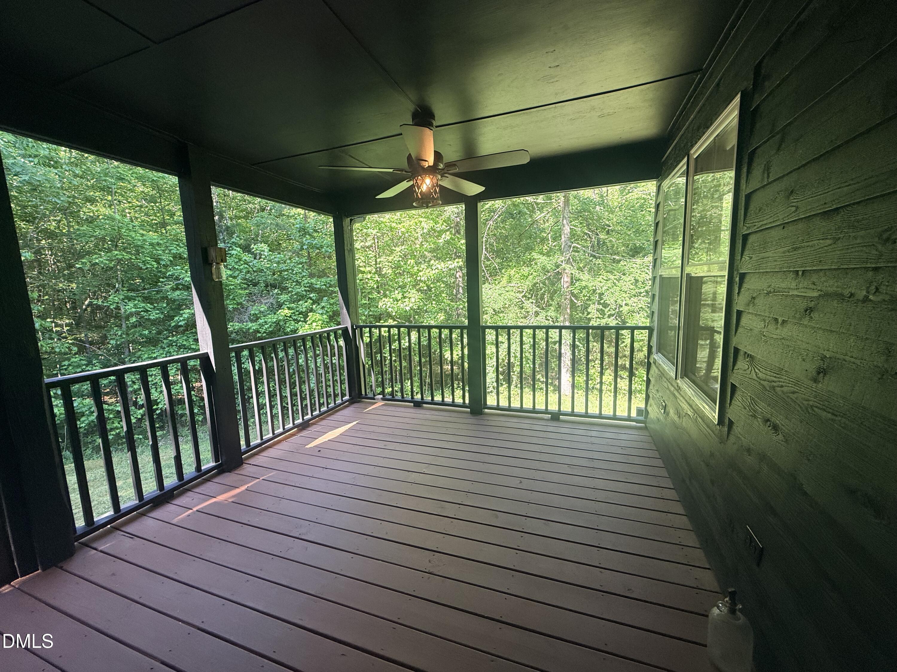 327 Shady Oak Road Roxboro, NC 27574 - Photo 24 of 62 a view of a wooden deck