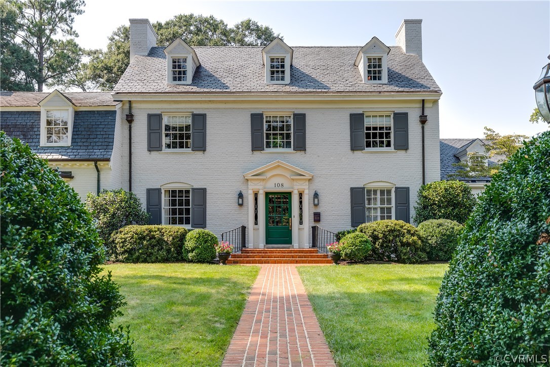 108 Penshurst Road Richmond, VA 23221 - Photo 2 of 50 Handsome Symmetry on the Exterior