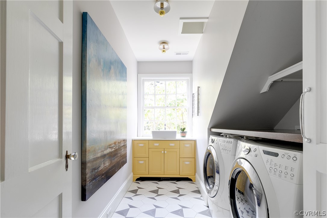 108 Penshurst Road Richmond, VA 23221 - Photo 25 of 50 Decorative Laundry Room on Second Floor