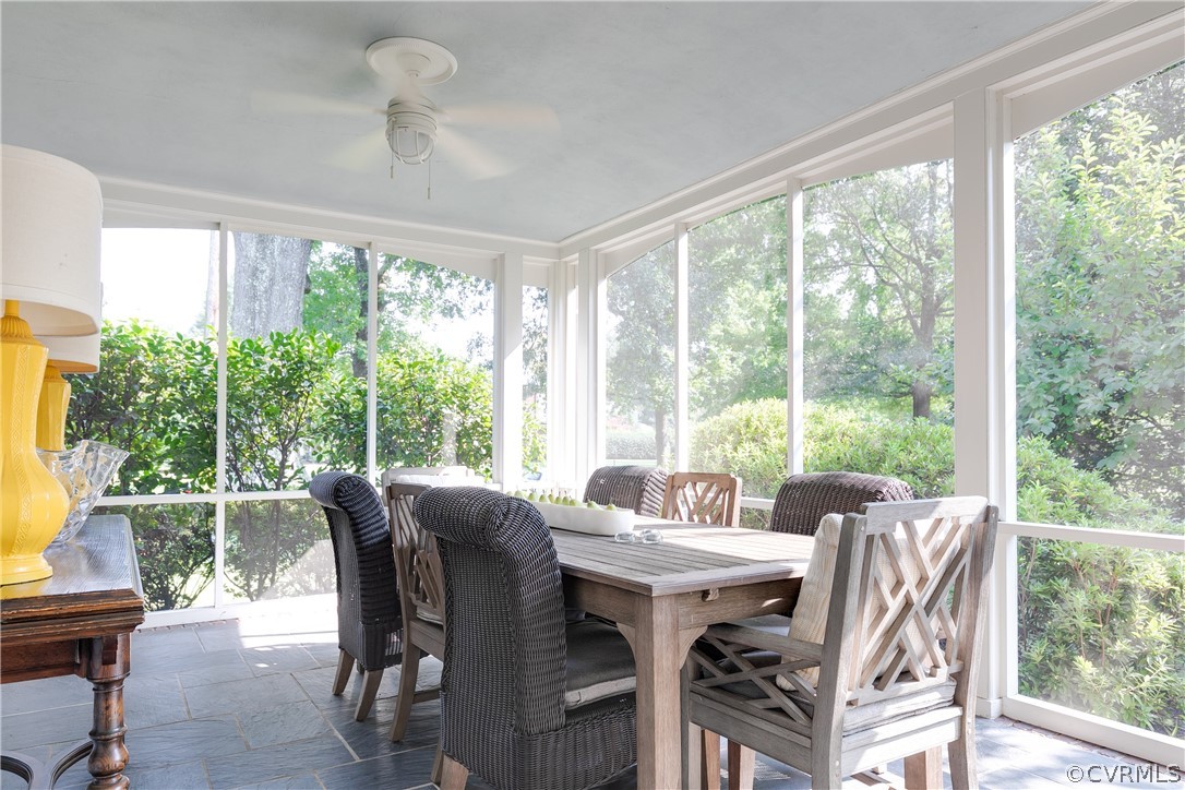 108 Penshurst Road Richmond, VA 23221 - Photo 43 of 50 Serene Screened In Porch located off of Morning Room