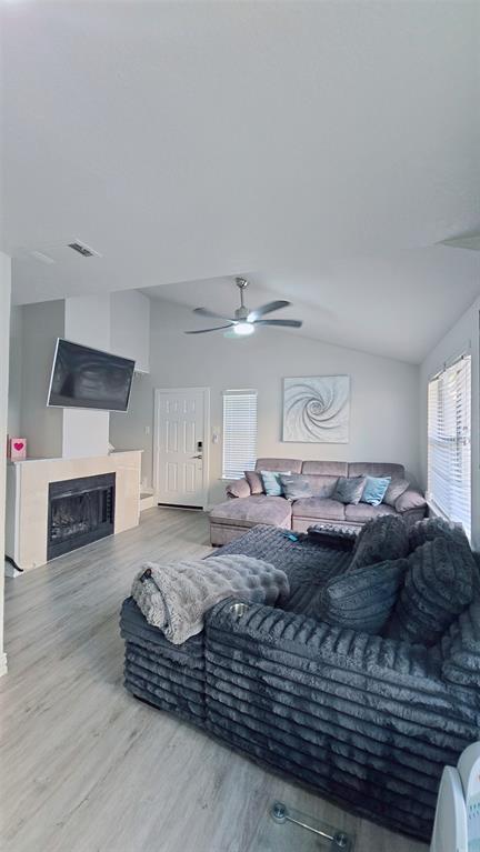 2240 Tarpley Road, Unit 134 Carrollton, TX 75006 - Photo 8 of 23 a bed room with a bed and a fireplace