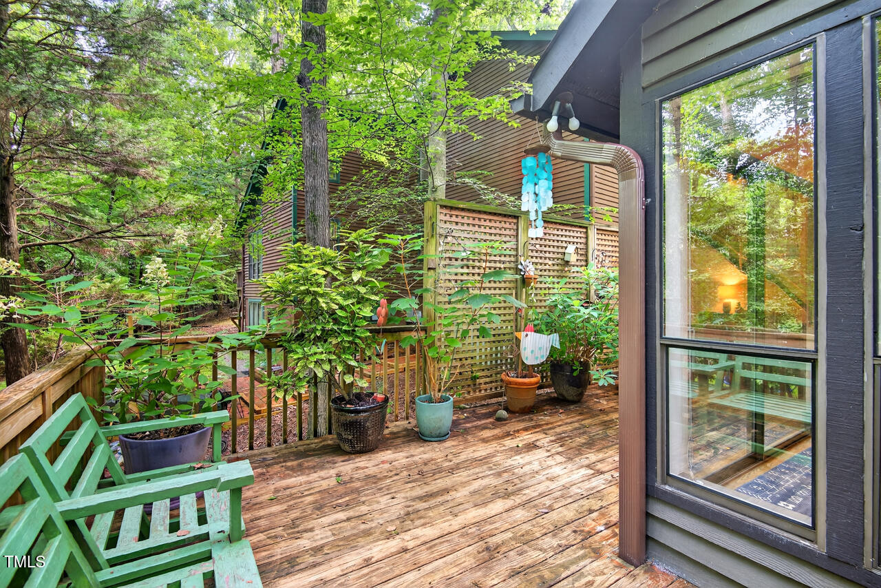 306 Spring Valley Road Carrboro, NC 27510 - Photo 26 of 38 deck side 2