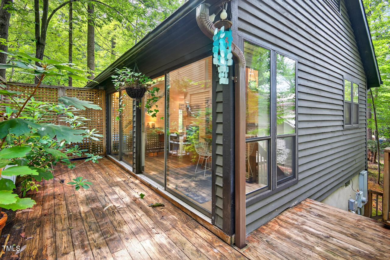 306 Spring Valley Road Carrboro, NC 27510 - Photo 29 of 38 back deck angle