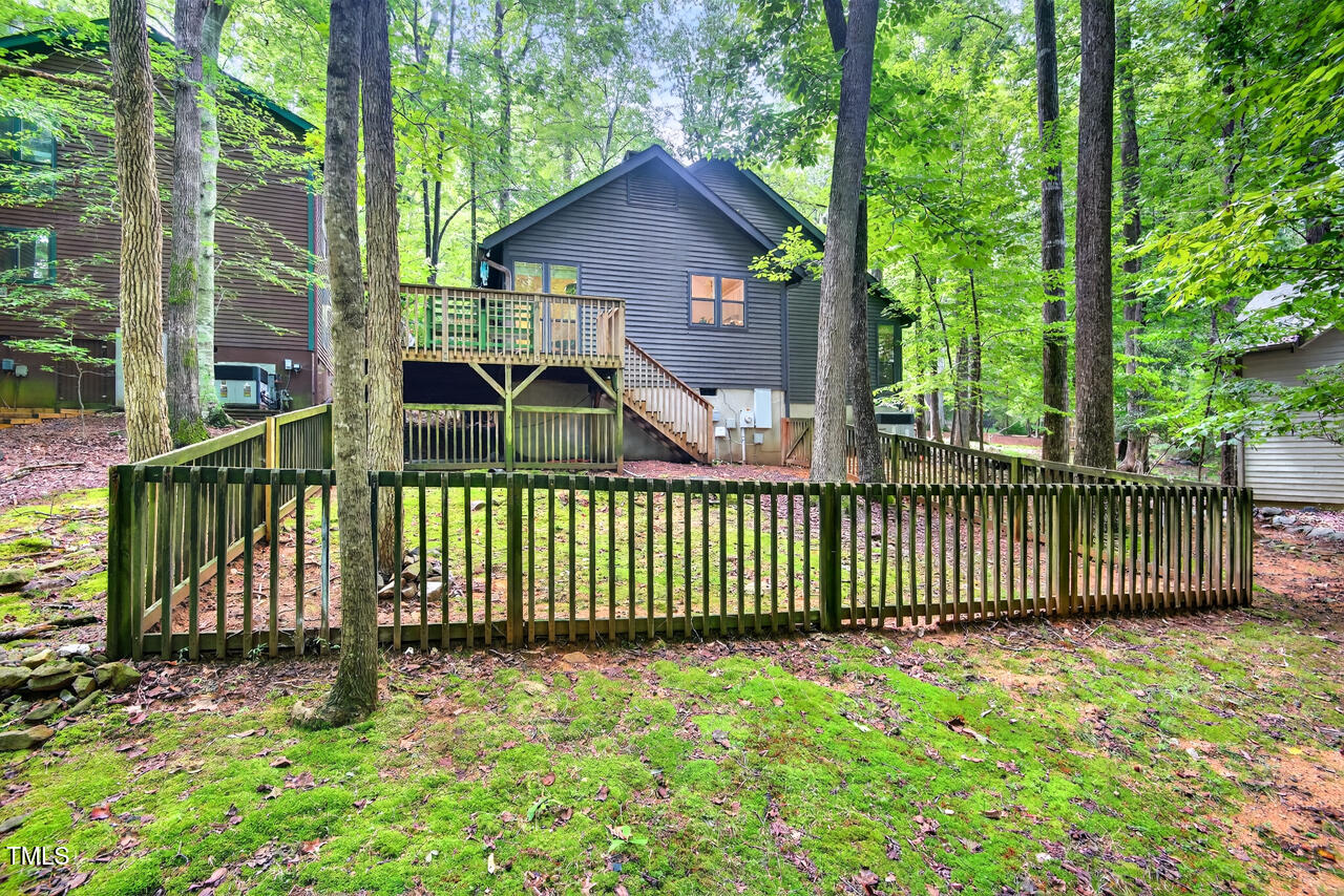 306 Spring Valley Road Carrboro, NC 27510 - Photo 32 of 38 backyard full view outside fence