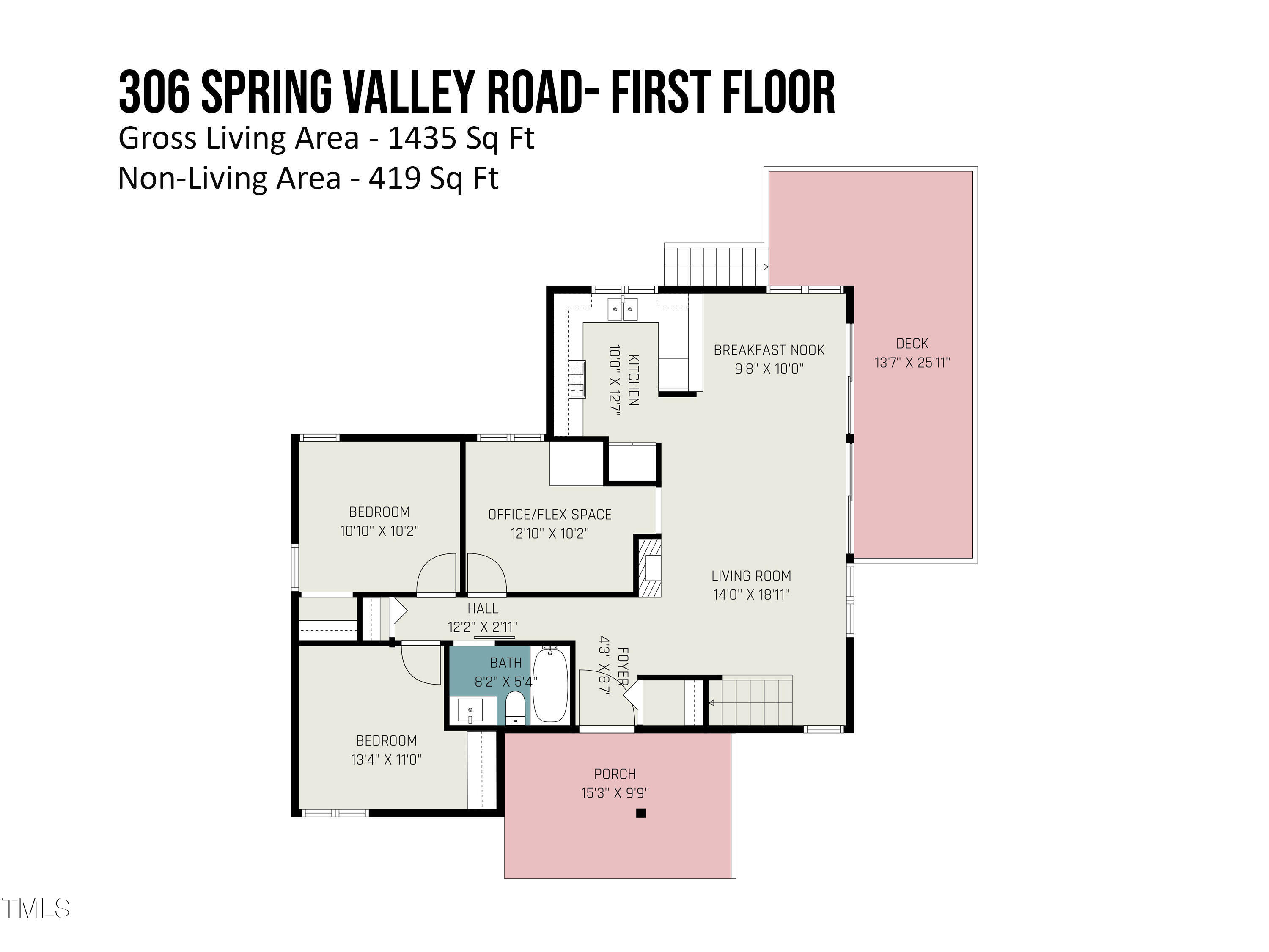 306 Spring Valley Road Carrboro, NC 27510 - Photo 35 of 38 306_spring_valley_road-_first_floor (1)