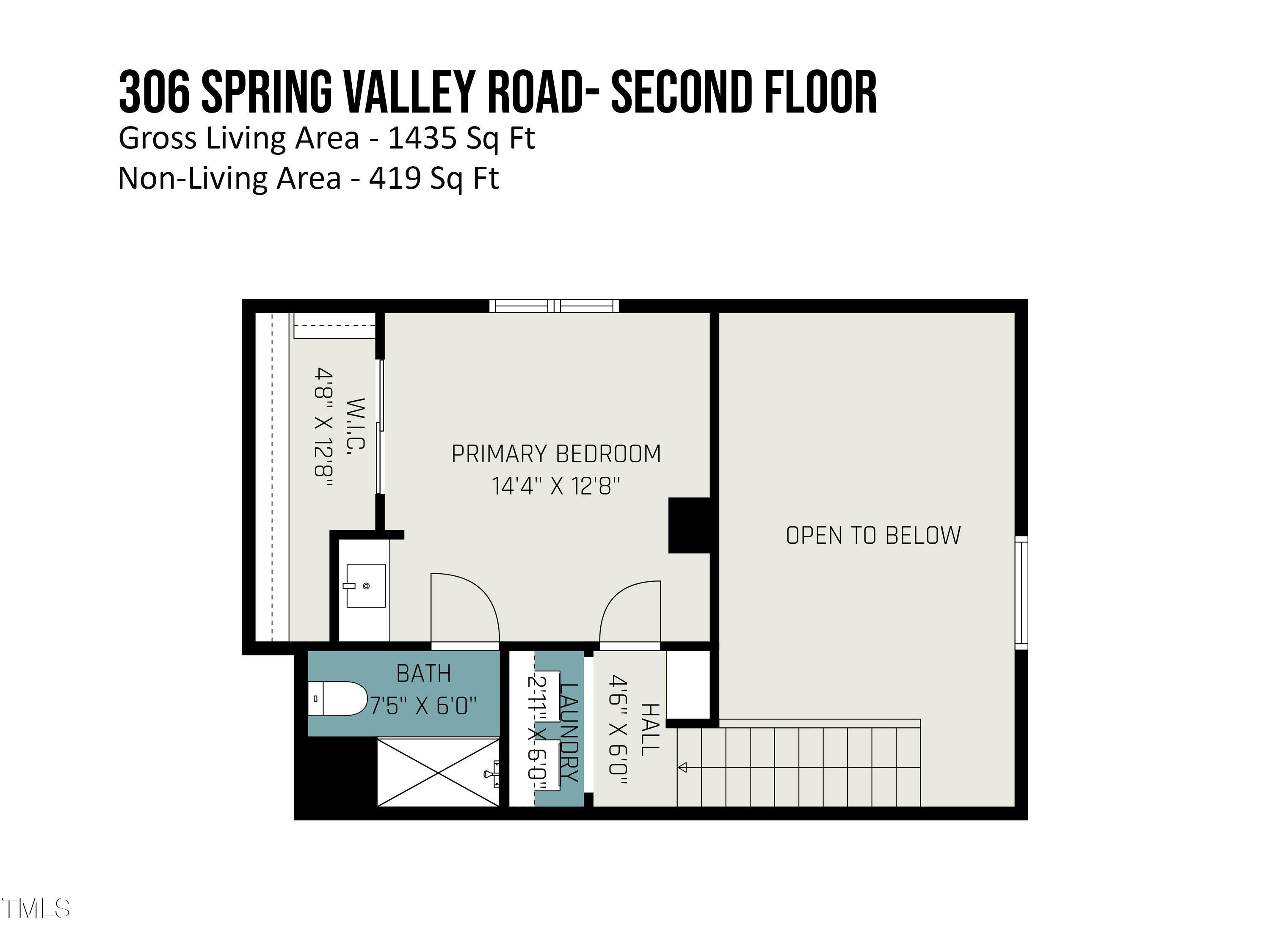 306 Spring Valley Road Carrboro, NC 27510 - Photo 36 of 38 306_spring_valley_road-_second_floor (1)