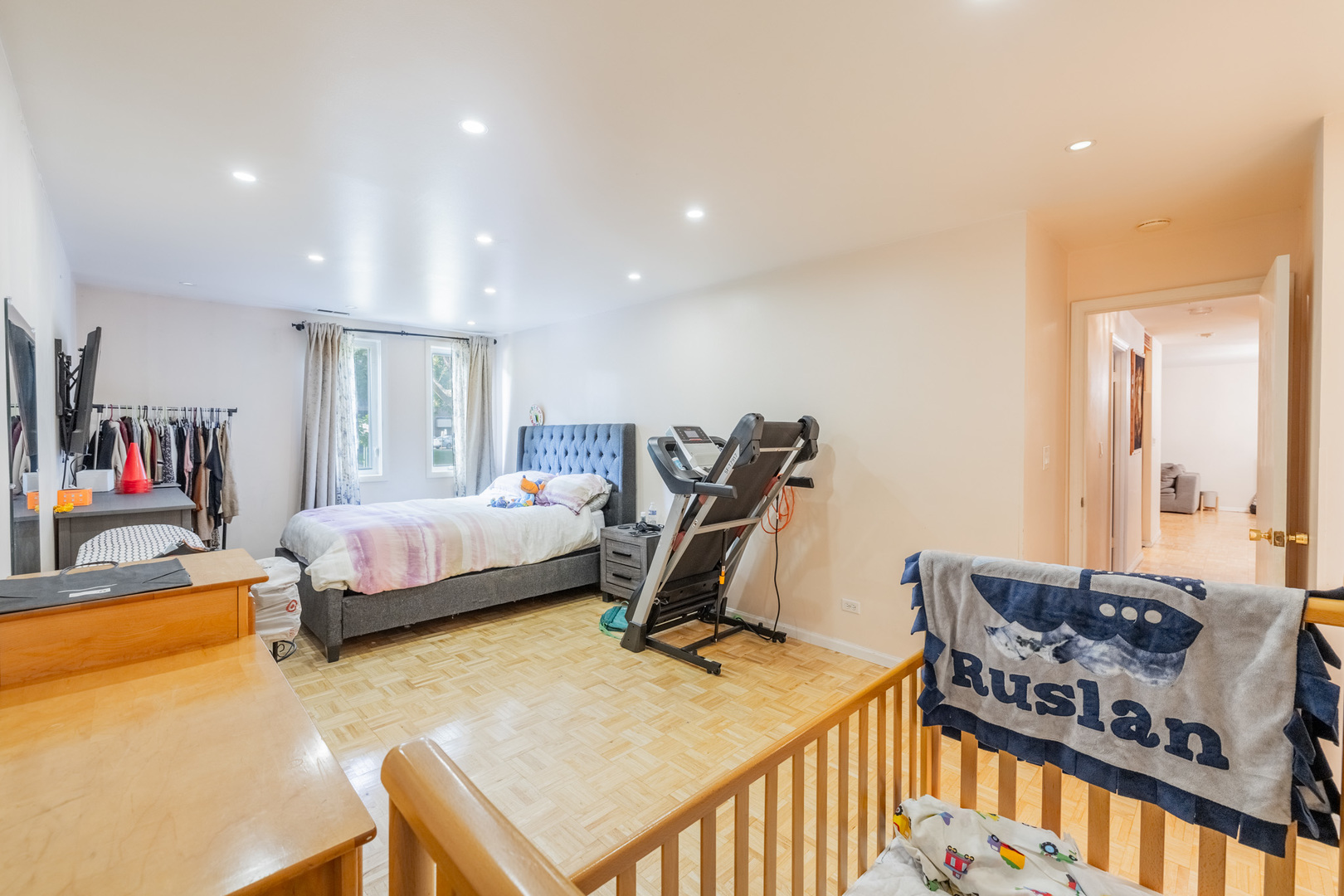 1525 Sander Court, Unit 103 Wheeling, IL 60090 - Photo 18 of 28 a bedroom with bed and a large window