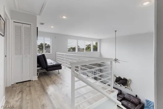 a view of kitchen and living room