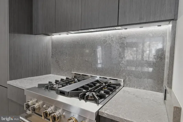 a kitchen with a stove
