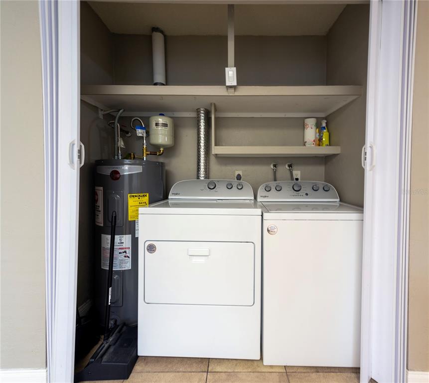 232 North Ridgewood Avenue, Unit 3A Edgewater, FL 32132 - Photo 14 of 19 a utility room with dryer and washer