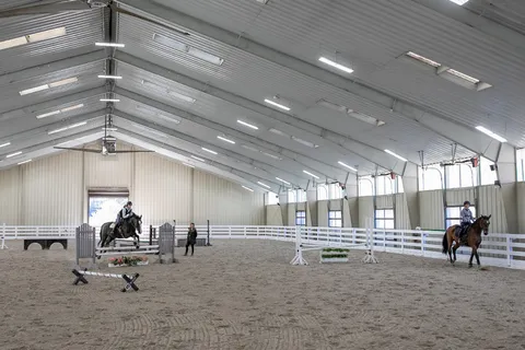 a view of a hallway with a car