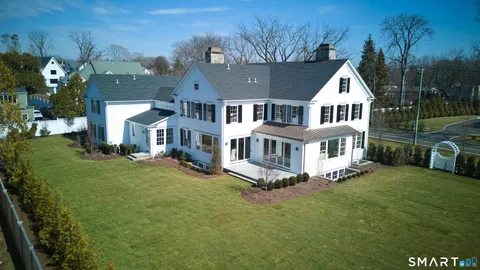 a view of a house with a big yard