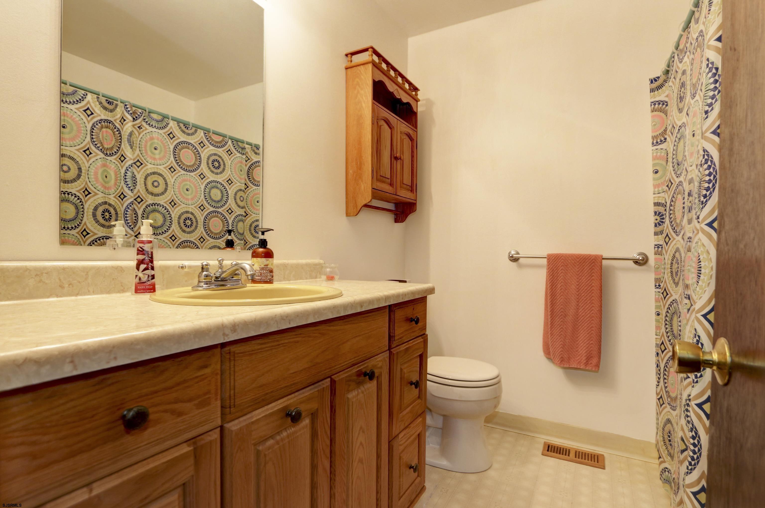 2203 Evergreen Drive Hammonton, NJ 08037 - Photo 7 of 39 a bathroom with a sink and a mirror