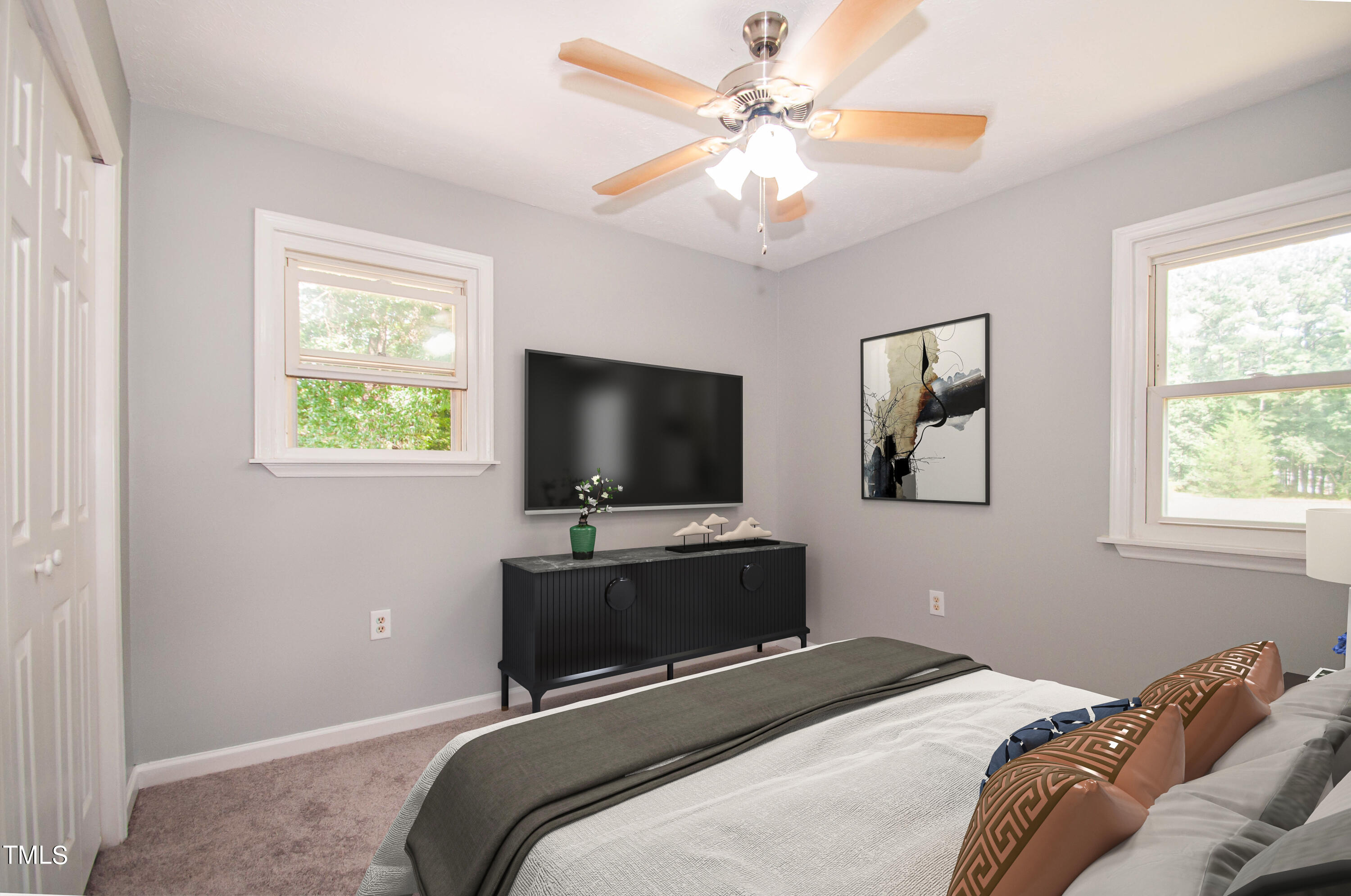 8449 Stephenson Road Apex, NC 27539 - Photo 5 of 36 Bedroom 1 staged