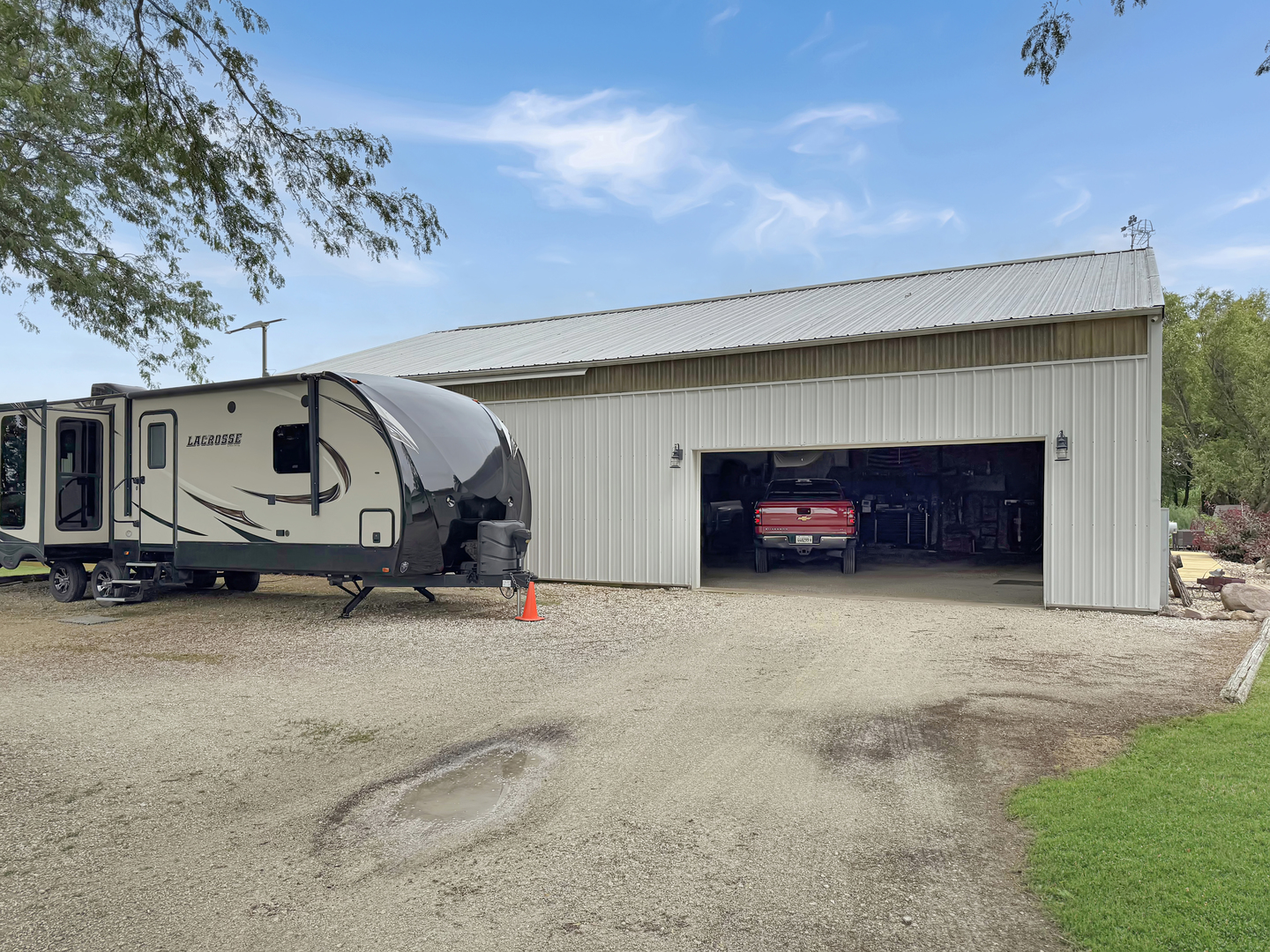 49W972 Peterson Road Maple Park, IL 60151 - Photo 35 of 38 a view of a car garage