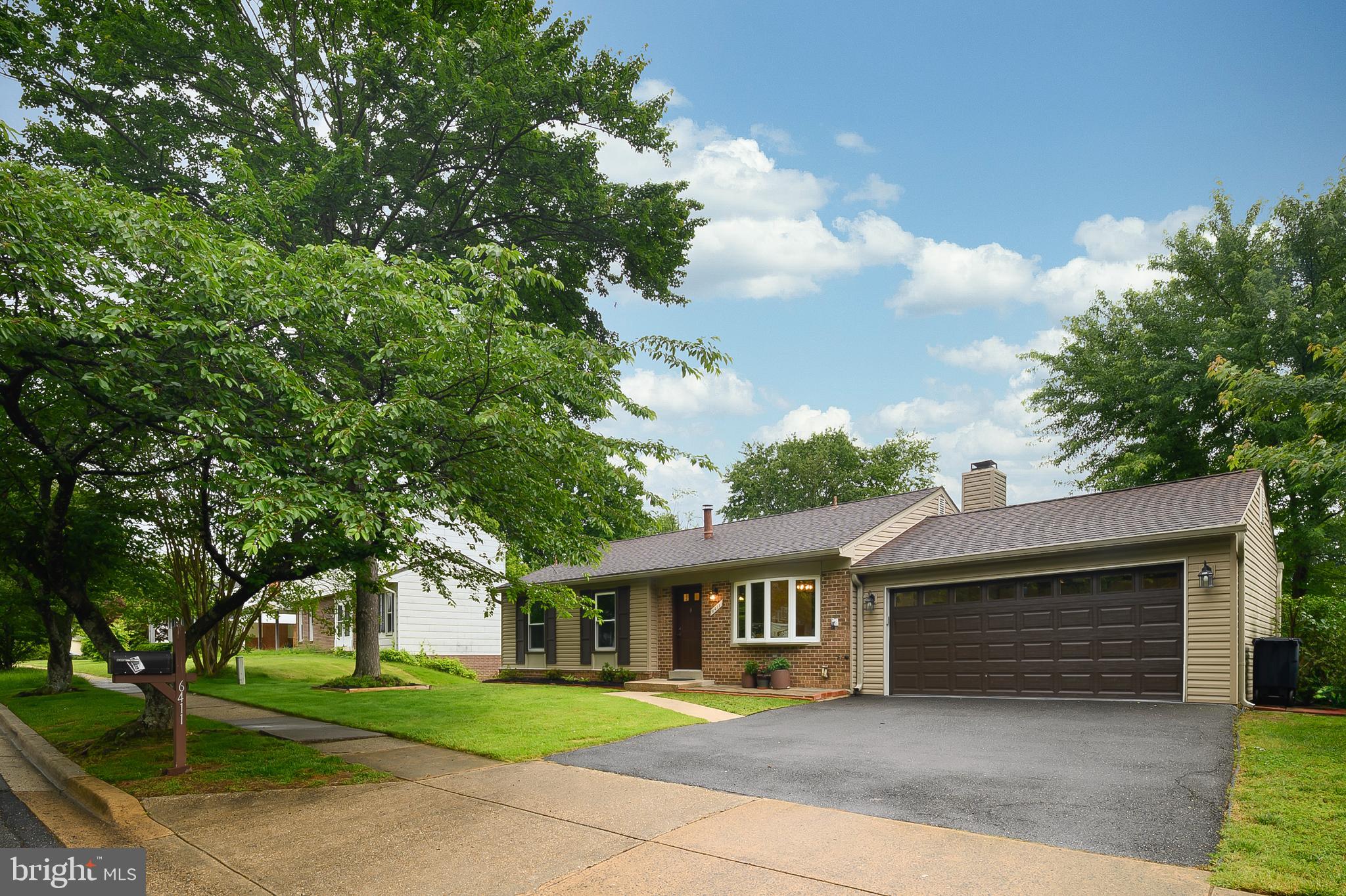 6411 Darwin Road Laurel, MD 20707 - Photo 2 of 41 front view of house with a yard